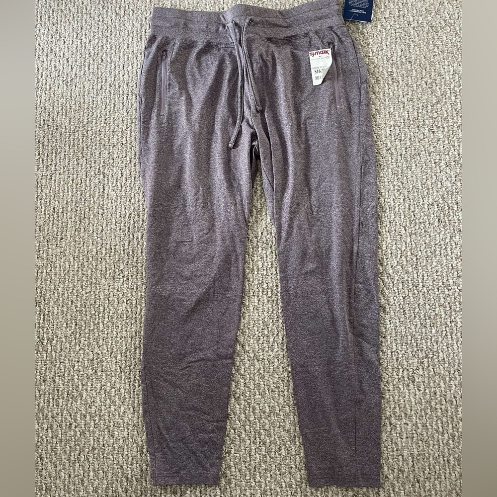 Purple joggers